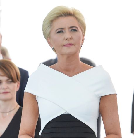 Agata Duda na zaprzysiężeniu