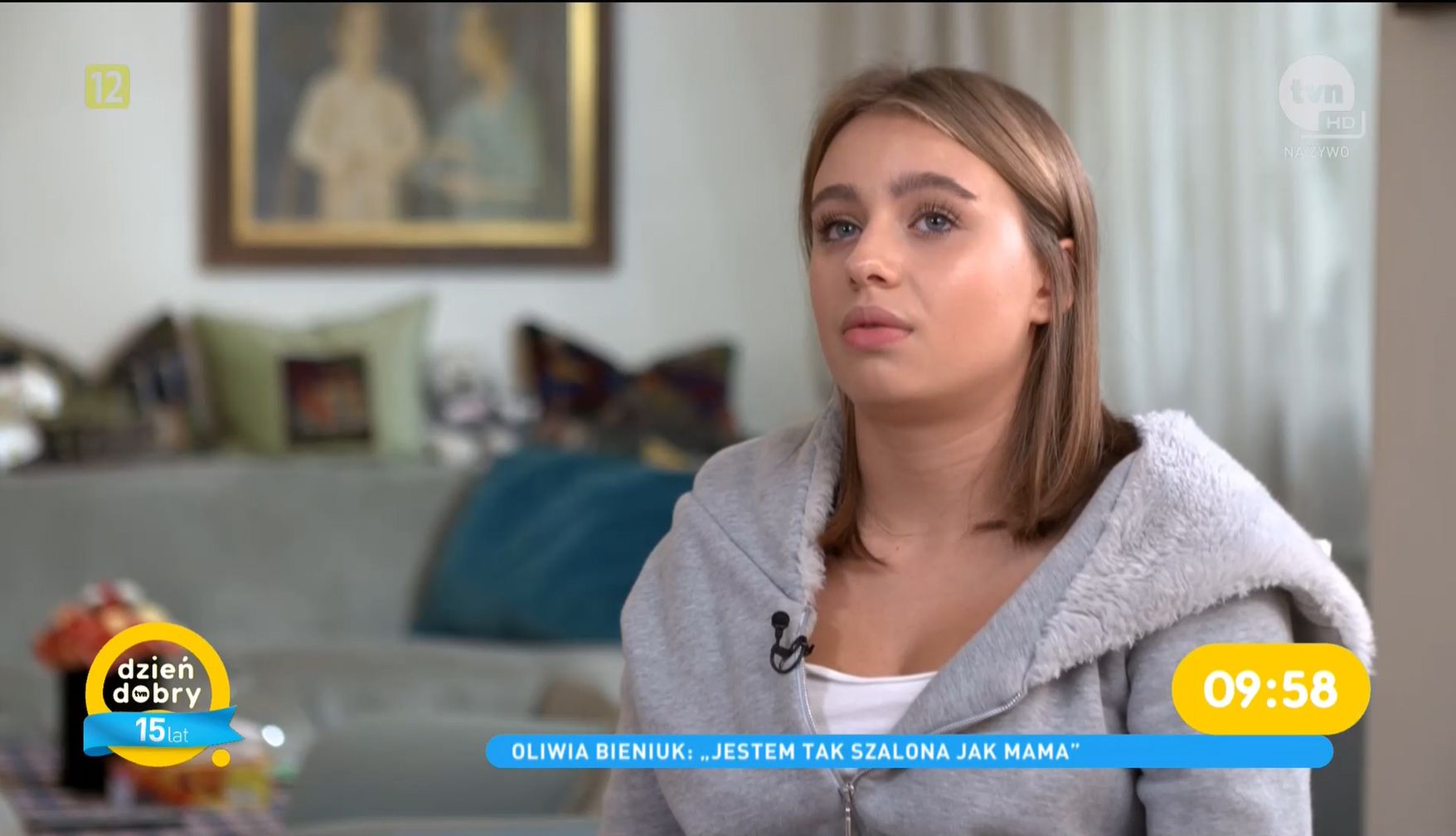 Oliwia Bieniuk w Dzień Dobry TVN