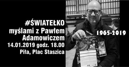 Piła dla zmarłego prezydenta Gdańska