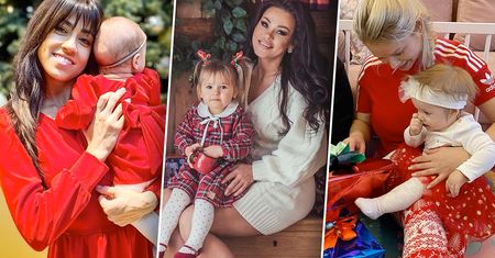 Gwiazdy chwalą się dziećmi w świątecznych ubrankach. Rewia mody przed Bożym Narodzeniem