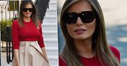 Przepych aż razi w oczy! Melania Trump w butach z gigantycznym logo marki. Kosztowały fortunę!