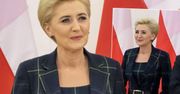 Agata Duda zadała szyku na Litwie. Wszyscy mówią o jej pasie - jest bardzo oryginalny