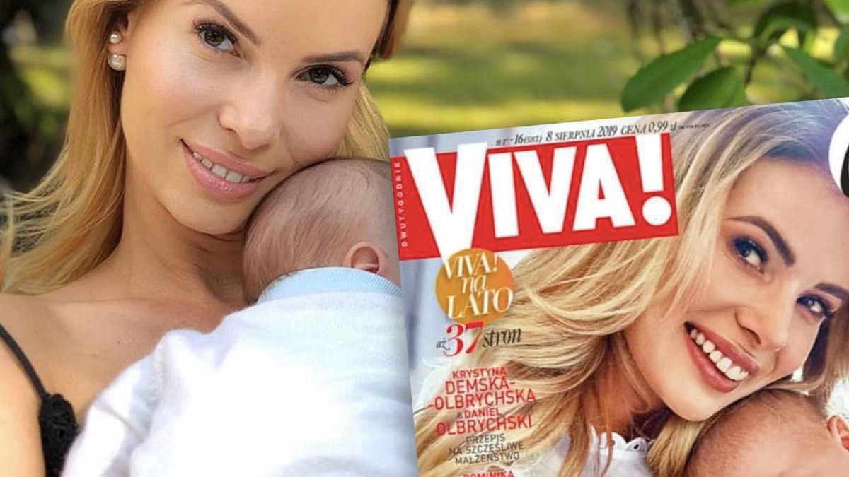 Izabela Janachowska pokazała syna na okładce "Vivy!"! Christopher, to już gwiazda show-biznesu!