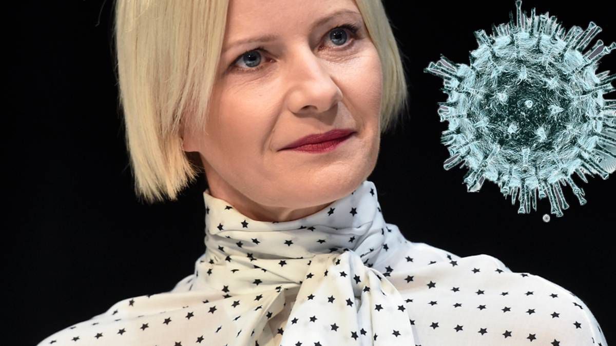 Małgorzata Kożuchowska bez makijażu pozuje z domu. Tak wygląda jej kwarantanna