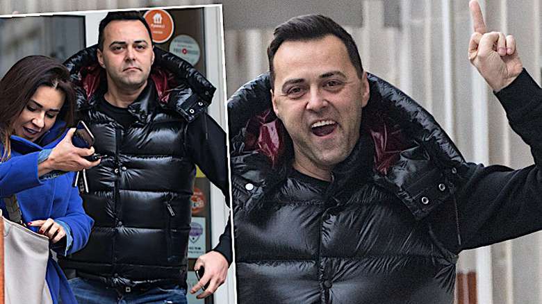 Partner Beaty Tadli pokazuje fuck you