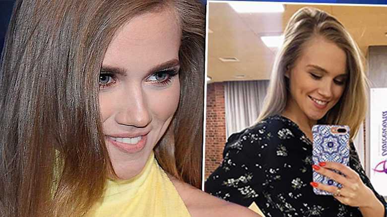 Agnieszka Kaczorowska z ciążowym brzuszkiem