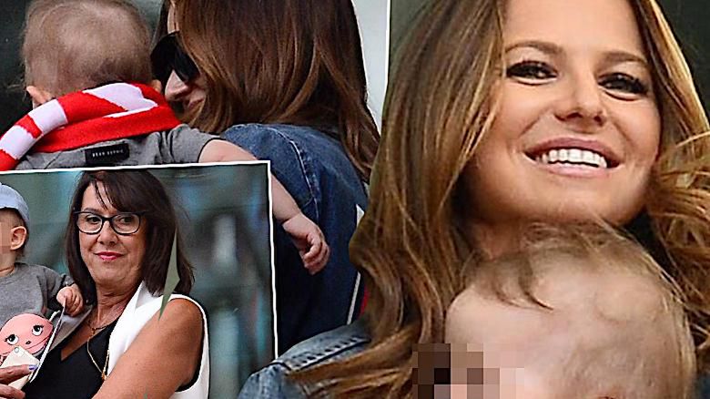 Anna Lewandowska mecz Polska-Litwa