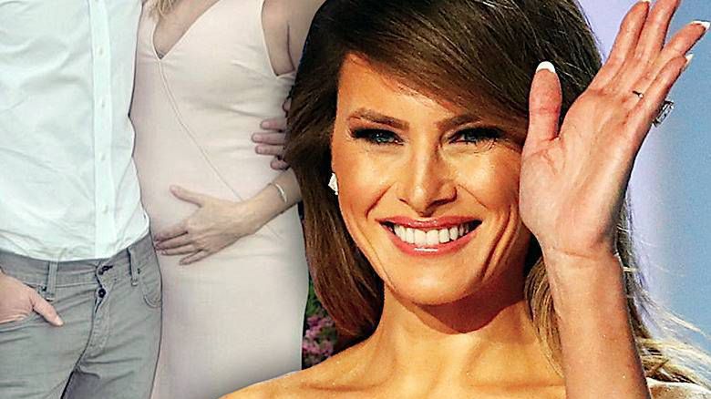 Ivanka Trump w ciąży, Melania Trump babcią