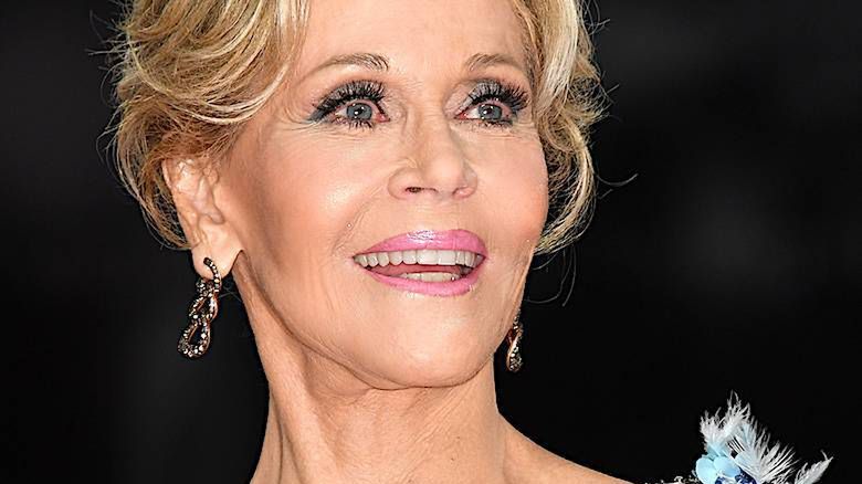 Jane Fonda w makijażu