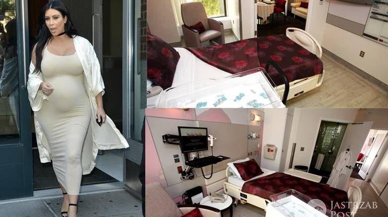 Kim Kardashian rodziła na luksusowej porodówce