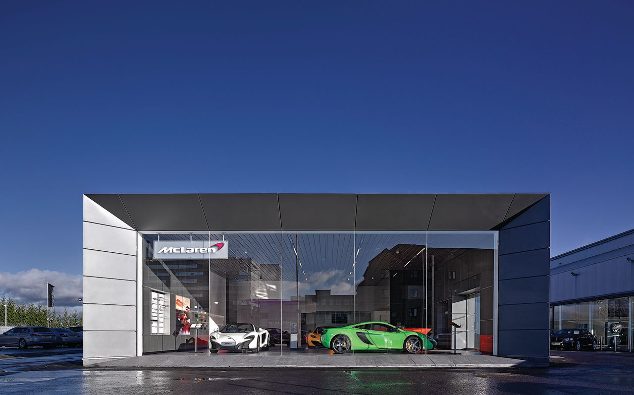 Warszawski salon McLarena jest już w przygotowaniu. Swoją działalność rozpocznie w przeciągu paru tygodni (fot. McLaren)