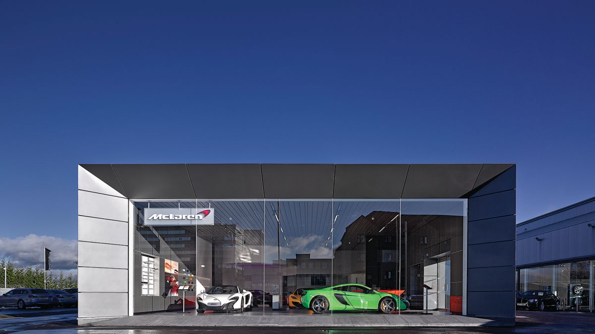 Warszawski salon McLarena jest już w przygotowaniu. Swoją działalność rozpocznie w przeciągu paru tygodni (fot. McLaren)