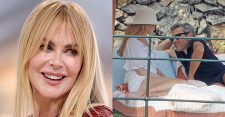 Nicole Kidman flirtuje na leżaku z MAJĘTNYM BIZNESMENEM. Nowa miłość po rozwodzie? (FOTO)