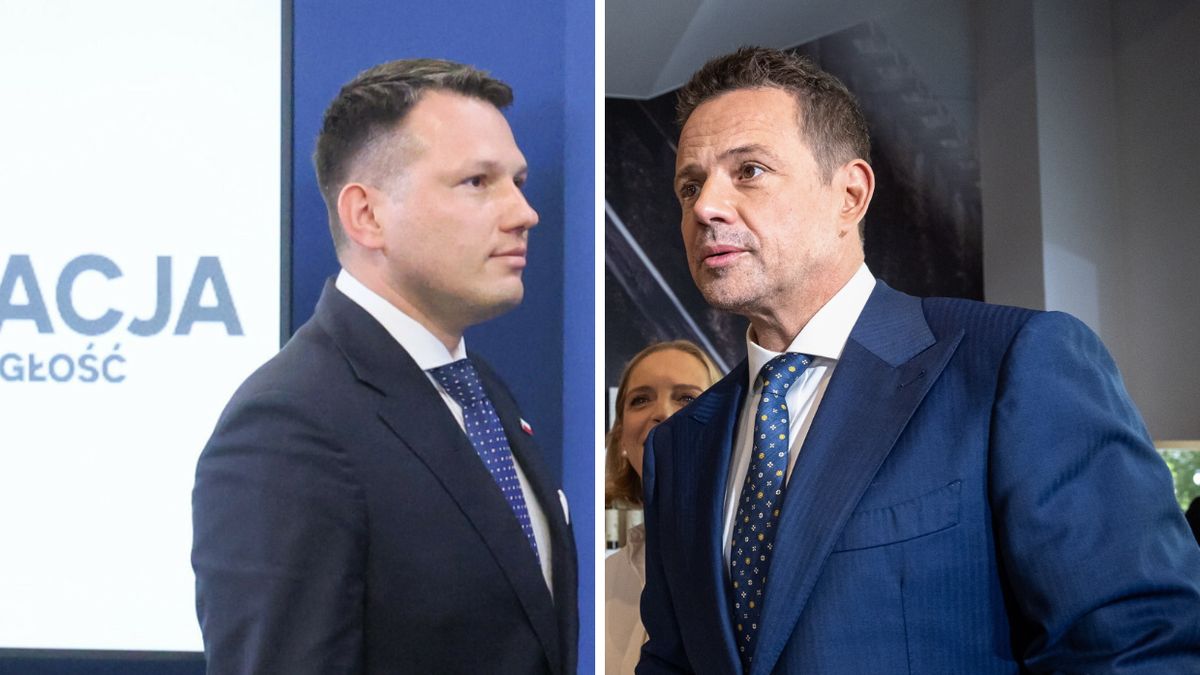 Rozmowa Sławomira Mentzena i Rafała Trzaskowskiego przykuła szer