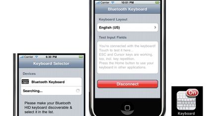 Klawiatura Bluetooth dla iPhone'a
