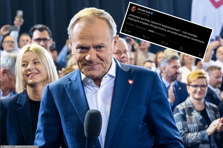 "Strategia migracyjna przyjęta". Tusk potwierdził