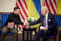 Biden do Zełenskiego: "Przepraszam"