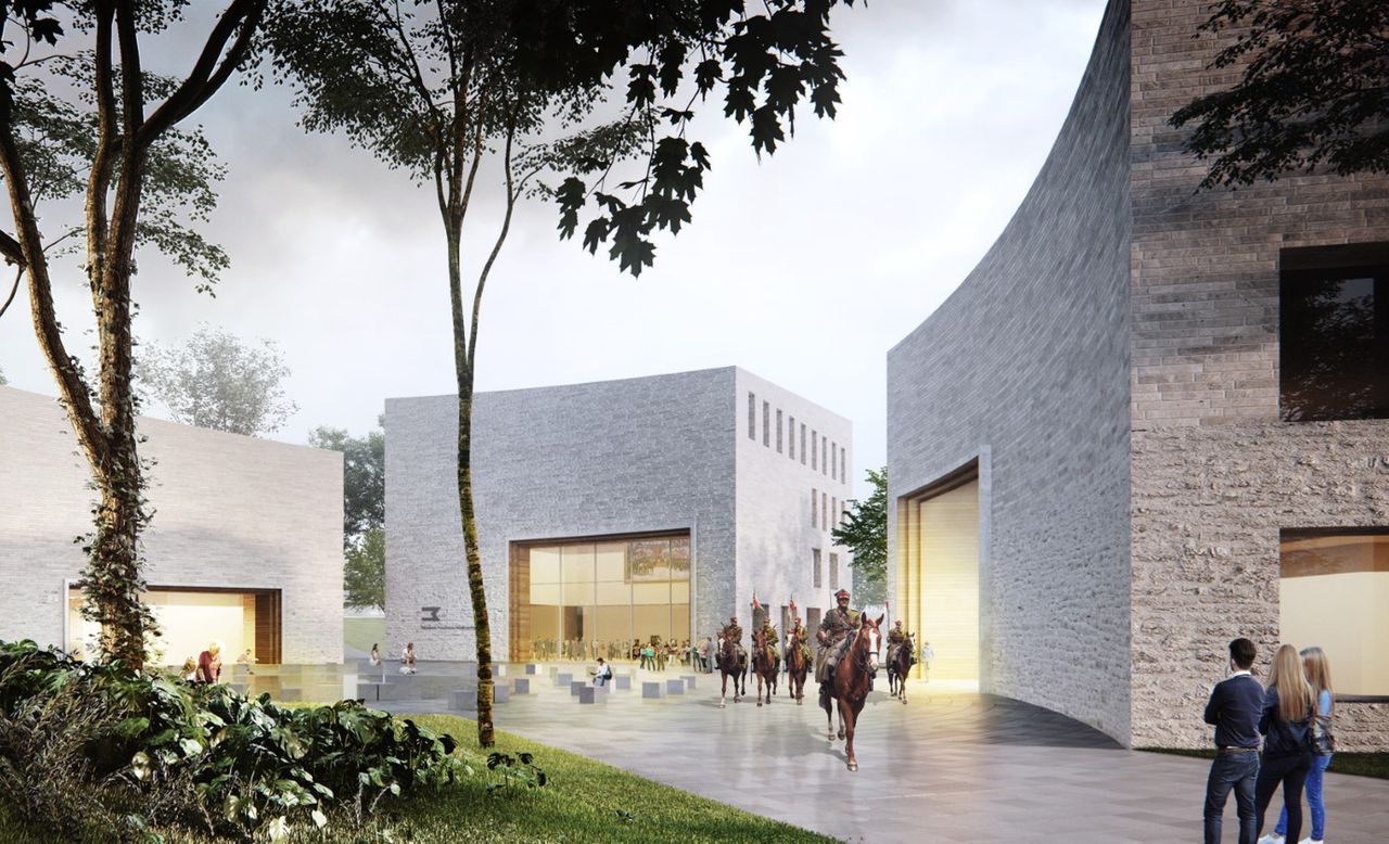 Trwa budowa Muzeum Powstania Wielkopolskiego. "Będzie trwałym i pięknym świadectwo naszej pamięci"