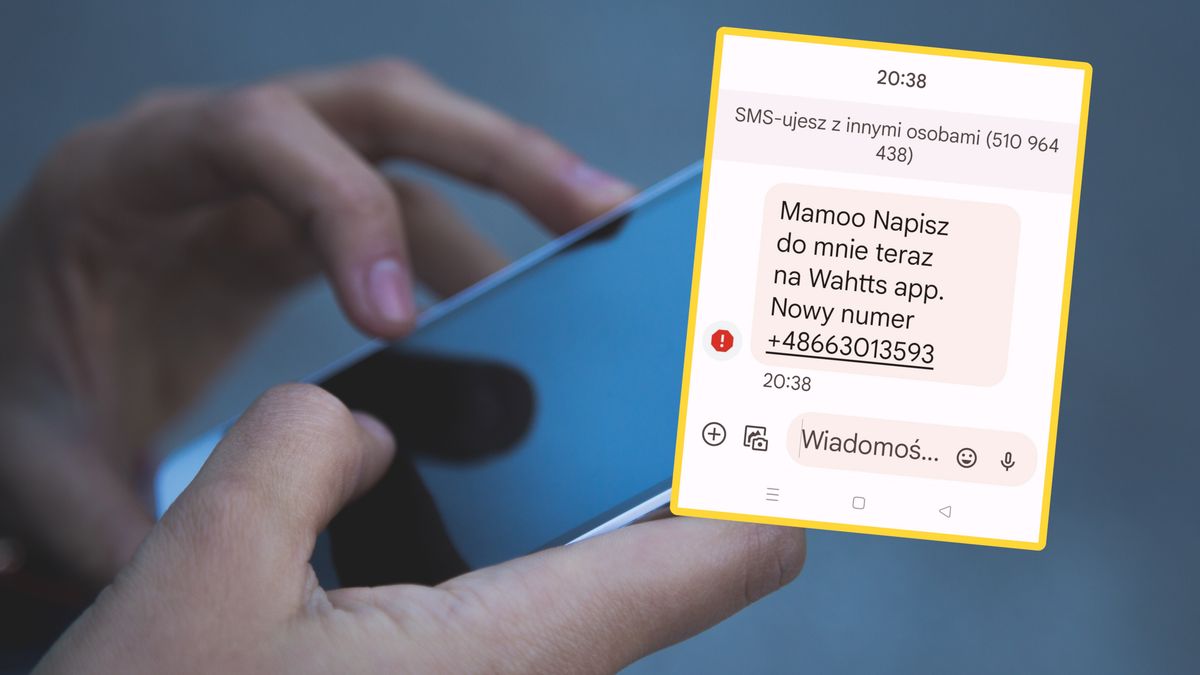 Fałszywy SMS "do mamy"