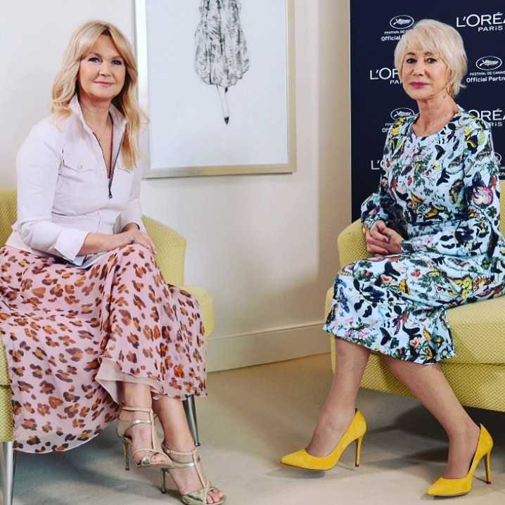 Grażyna Torbicka i Helen Mirren - Cannes 2019