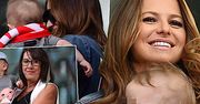 Anna Lewandowska z Klarą dopingują Roberta na meczu Polska-Litwa w strefie VIP! Pojawiła się też mama piłkarza