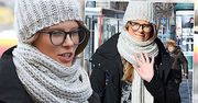 Dumna przyszła mama w centrum uwagi. Julia Pietrucha nie ukrywa swoich ciążowych krągłości nawet przed paparazzi