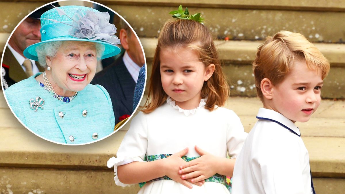 To George i Charlotte skradną show na urodzinach królowej! Zadebiutują w roli, w której niedawno błyszczała Meghan. Wyciekły plany "royalsów"