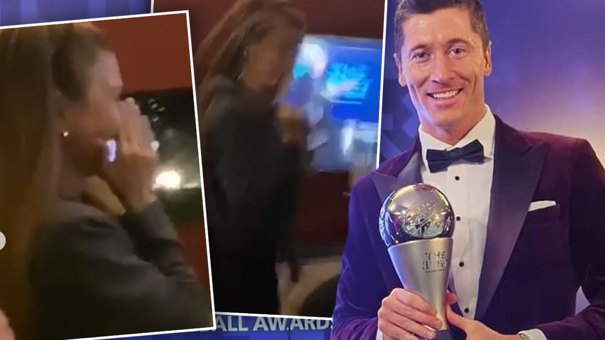 Nagrali reakcję Ani Lewandowskiej na wygraną Roberta w plebiscycie FIFA. Nie obyło się bez wzruszeń [WIDEO]