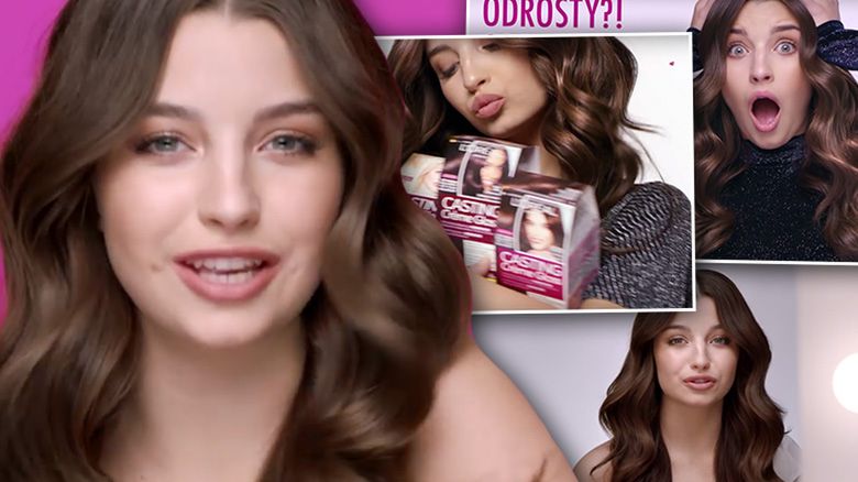 Julia Wieniawa w reklamie L'Oreal Paris