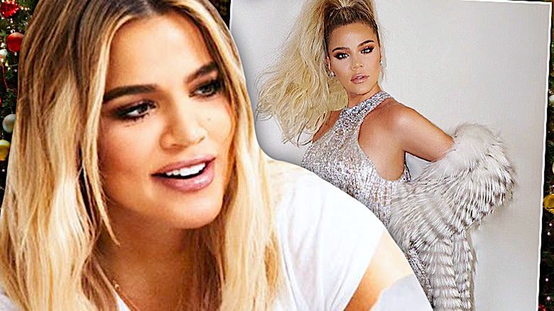 Khloe Kardashian ciążowy brzuszek święta