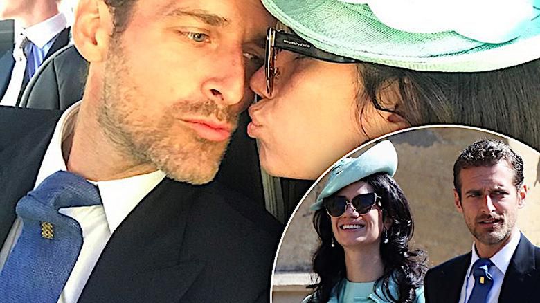 Giada i Alexi Lubomirski na ślubie Meghan Markle i księcia Harry'ego