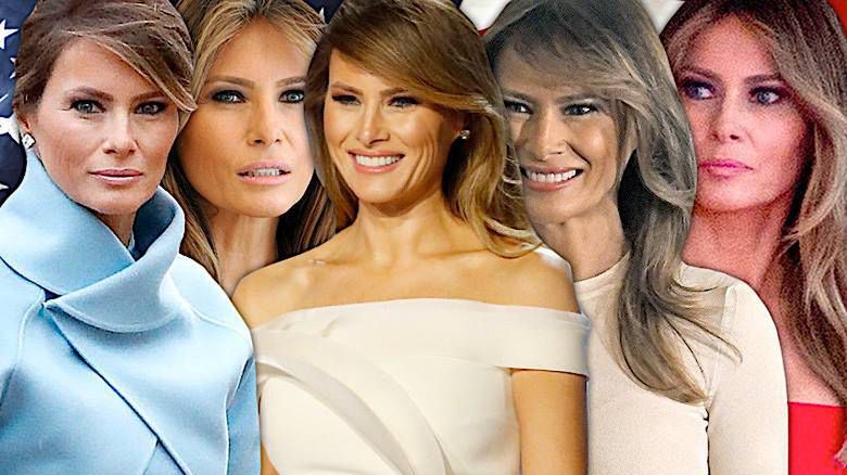 Melania Trump najpiękniejsze kreacje
