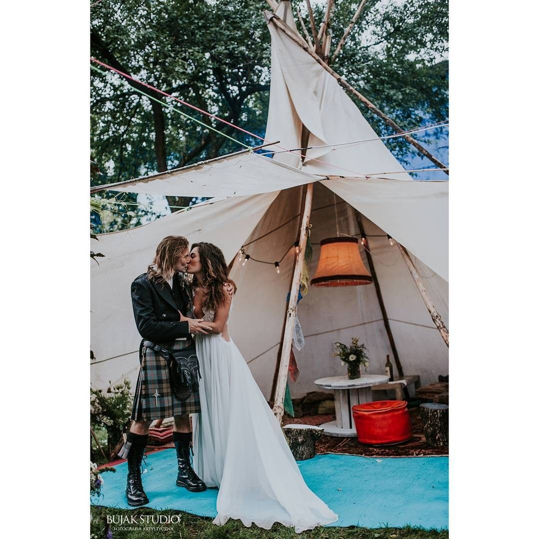 Julia Pogrebińska i John Scott wzięli ślub