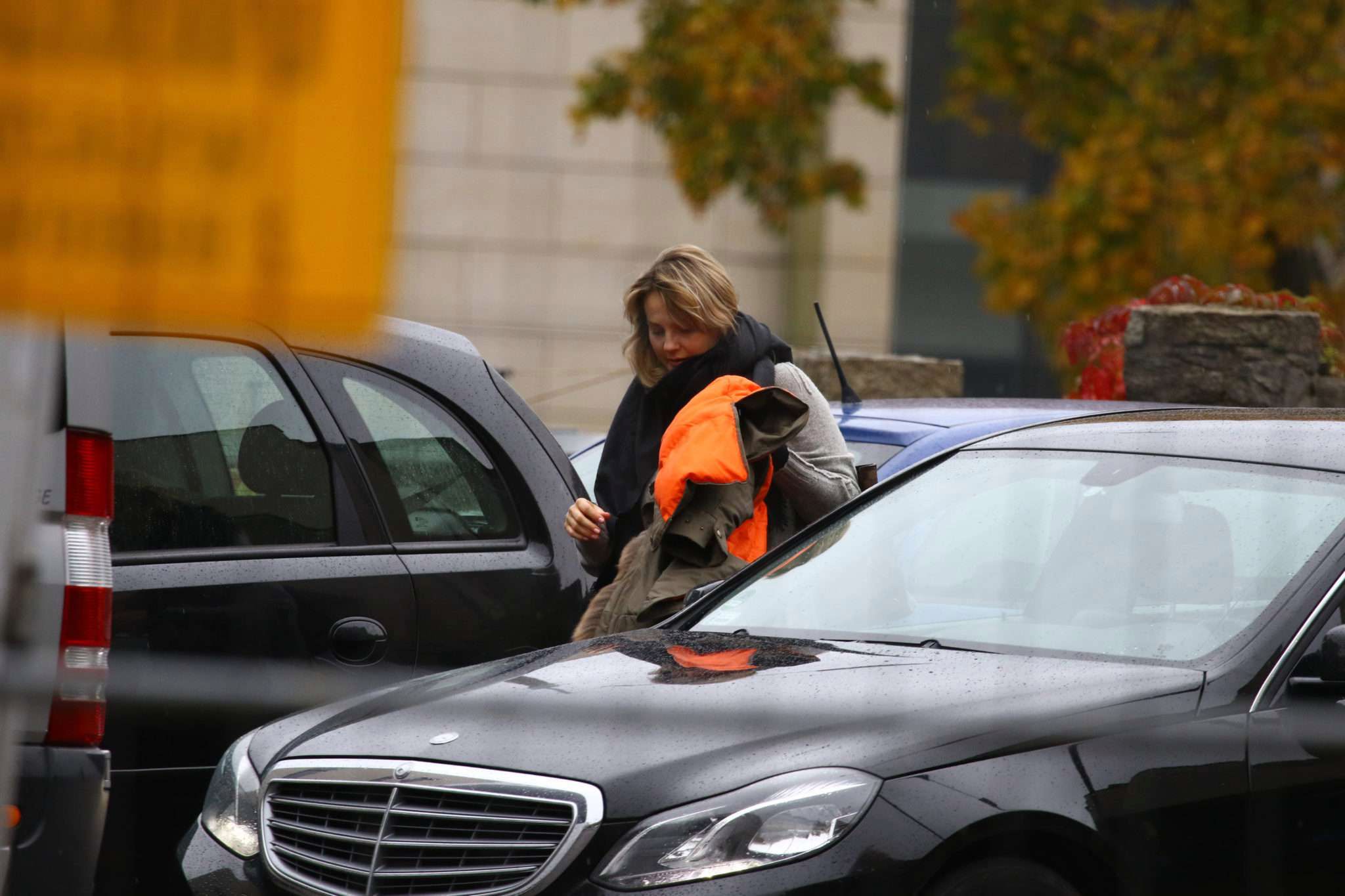 Małgorzata Socha bez makijażu przyłapana pod hotelem