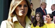 Melania Trump oszołomiła swoim wyglądem na spotkaniu z Putinem! W żółtej sukience wyglądała lepiej niż księżna Kate i Meghan Markle!