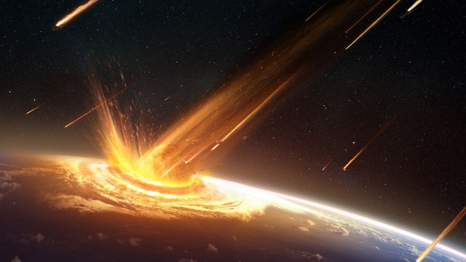 Asteroida, uderzenie asteroidy w Ziemię