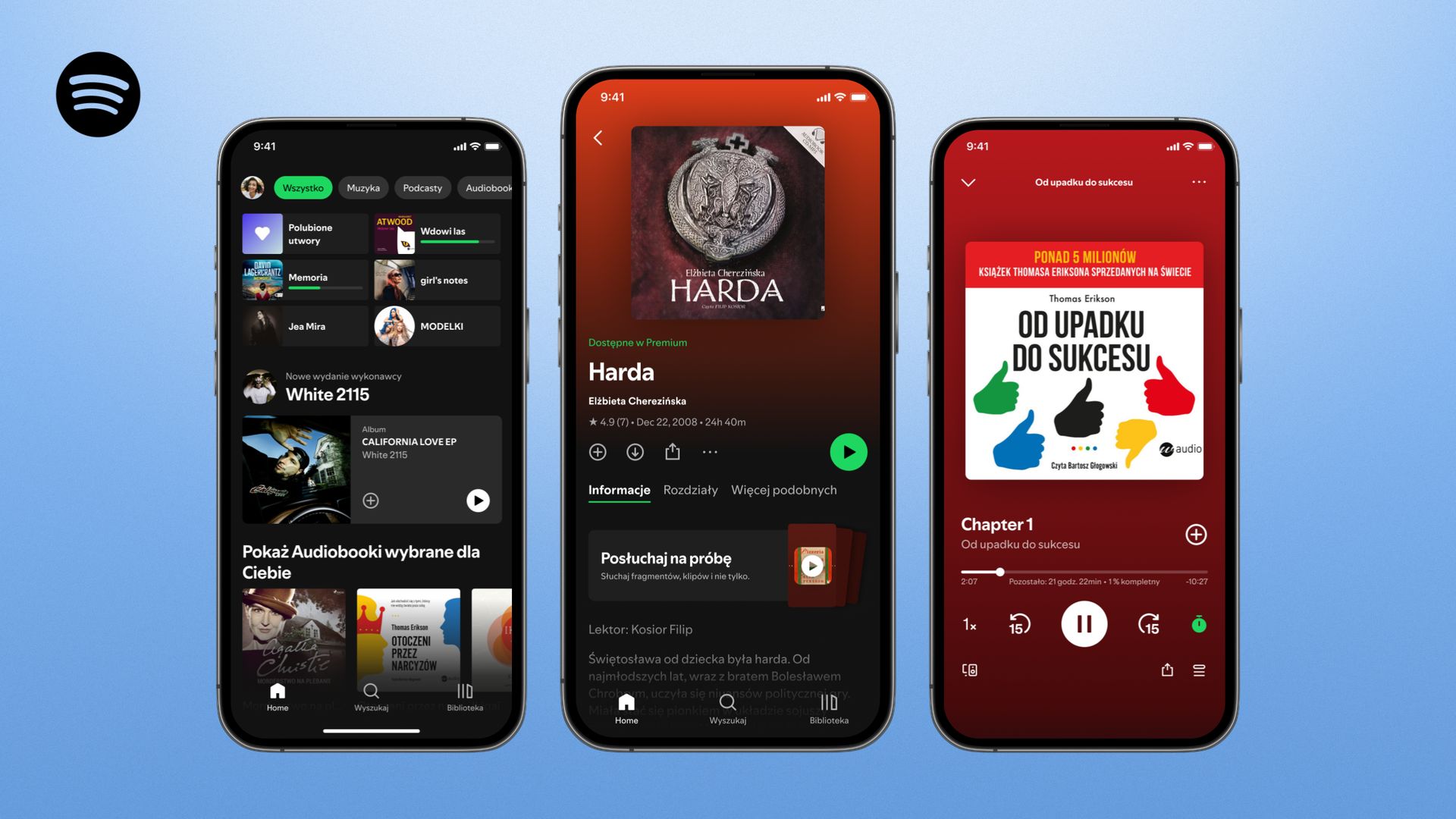 Audiobooki w Spotify jeszcze w tym miesiącu. Co się zmieni?