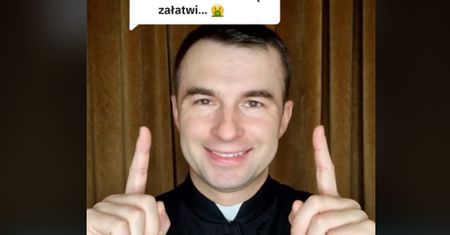 "Co łaska 1500 i się załatwi". Ksiądz z TikToka odpowiada wiernemu