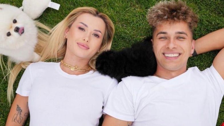 Ciężarna Wersow prezentuje rodzinny portret z Frizem i psami u boku: "To będzie nasza nowa tapeta na telefon" (FOTO)