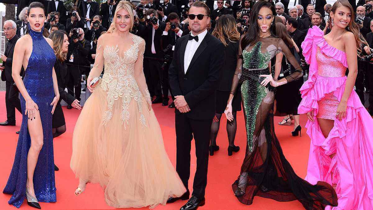Cannes 2019: Gwiazdy na premierze "Oh Mercy": Leonardo DiCaprio, Winnie Harlow, Adriana Lima