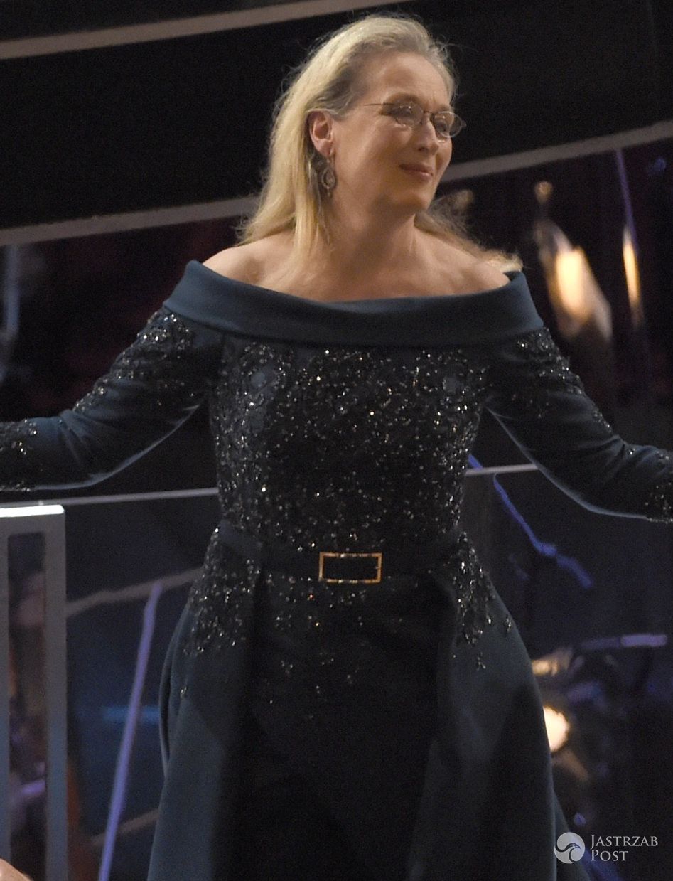 Meryl Streep w Ellie Saab - Oscary 2017
