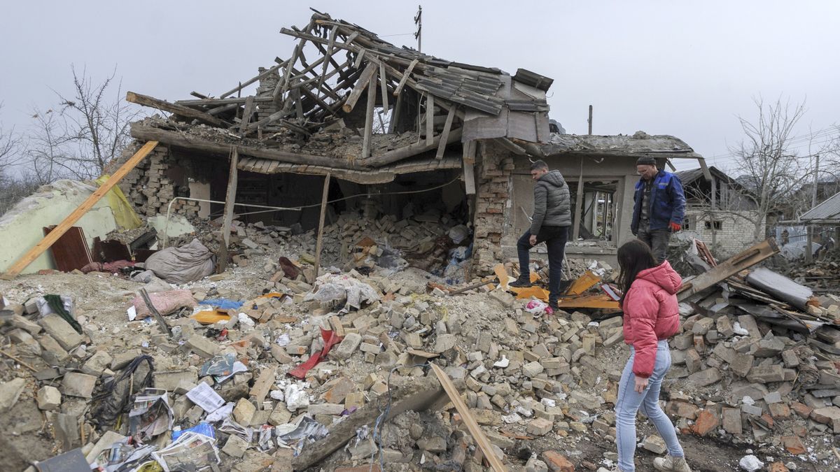 Zmasowany atak rakietowy Rosjan