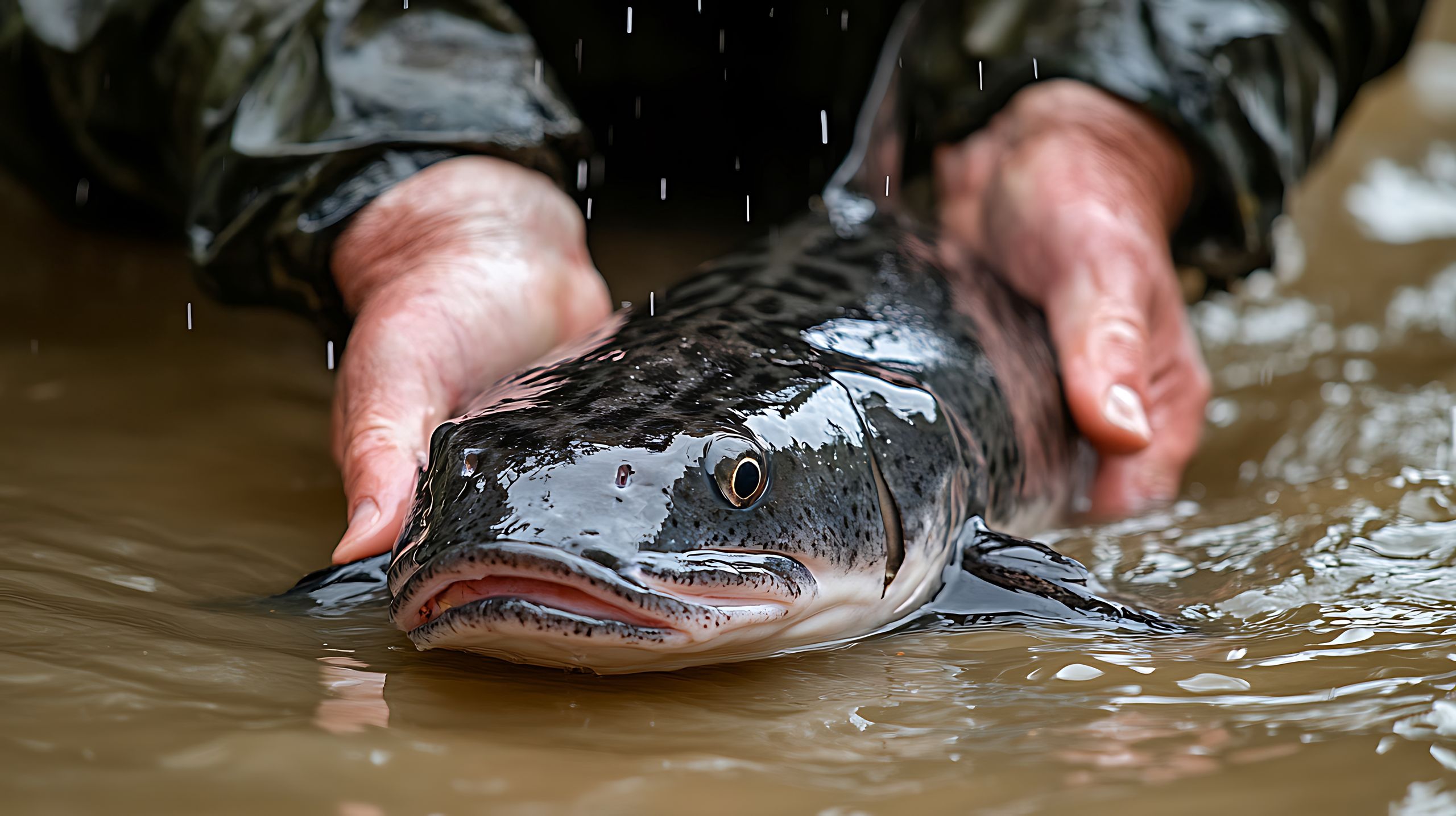 Hands holding big fish in muddy river water. Close-up of successful catch during fishing trip. Wild nature adventure, trophy fish and outdoor lifestyle
Hands holding big fish in muddy river water. Close-up of successful catch during fishing trip. Wild nature adventure, trophy fish and outdoor lifestyle
@dv_vector.art
fishing, trophy, fish, freshwater, big catch, adventure, river, angler, fisherman, fishing trip, outdoor, activity, success, catch and release, wild fishing, competition, celebration, big, giant, lifestyle, expedition, muddy, monster, nature, extreme, kayak, sport fishing, outdoor sports, fishing gear, moment, victory, wild, catch, exciting, large, fishing passion, close-up, wildlife, holding, water splash, fishing thrill, freshwater predator, man, male, person, people, fishing, trophy, fish, freshwater, big catch, adventure, river, angler, fisherman, fishing trip, outdoor, activity, success, catch and release, wild fishing, competition, celebration, big, giant, lifestyle, expedition, muddy, monster, nature, extreme, kayak, sport fishing, outdoor sports, fishing gear, moment, victory, wild, catch, exciting, large, fishing passion, close-up, wildlife, holding, water splash, fishing thrill, freshwater predator, man, male, person, people