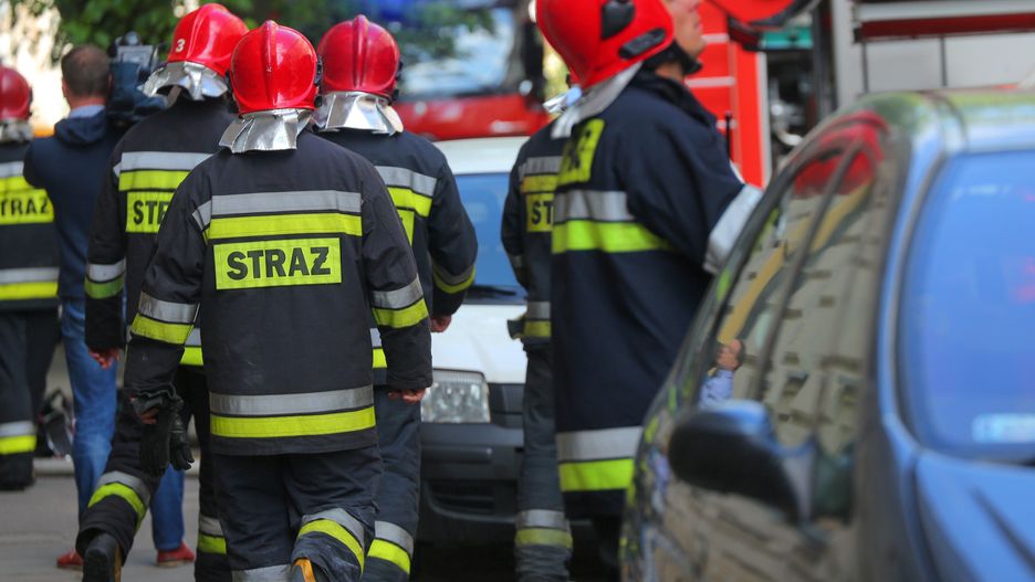 Trasa S8. Pożar auta