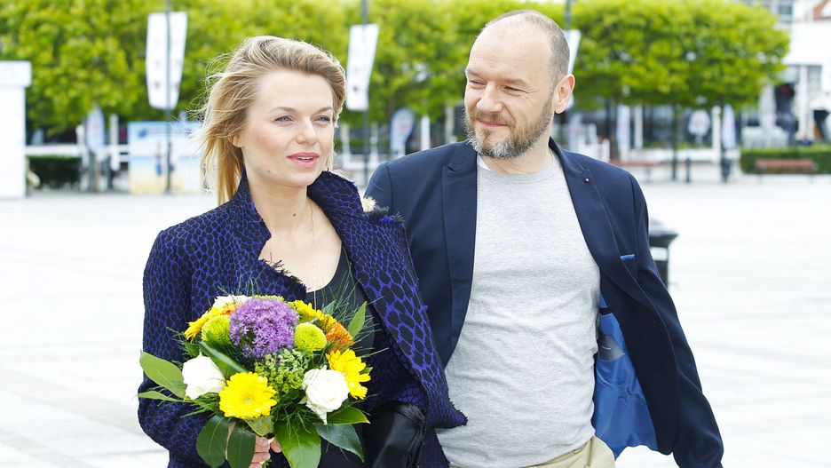 Emilia Komarnicka i Redbad Klynstra są rodzicami dwóch synów