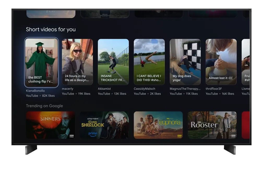 Nie odpędzisz się od YT Shorts. Trafi do twojego telewizora