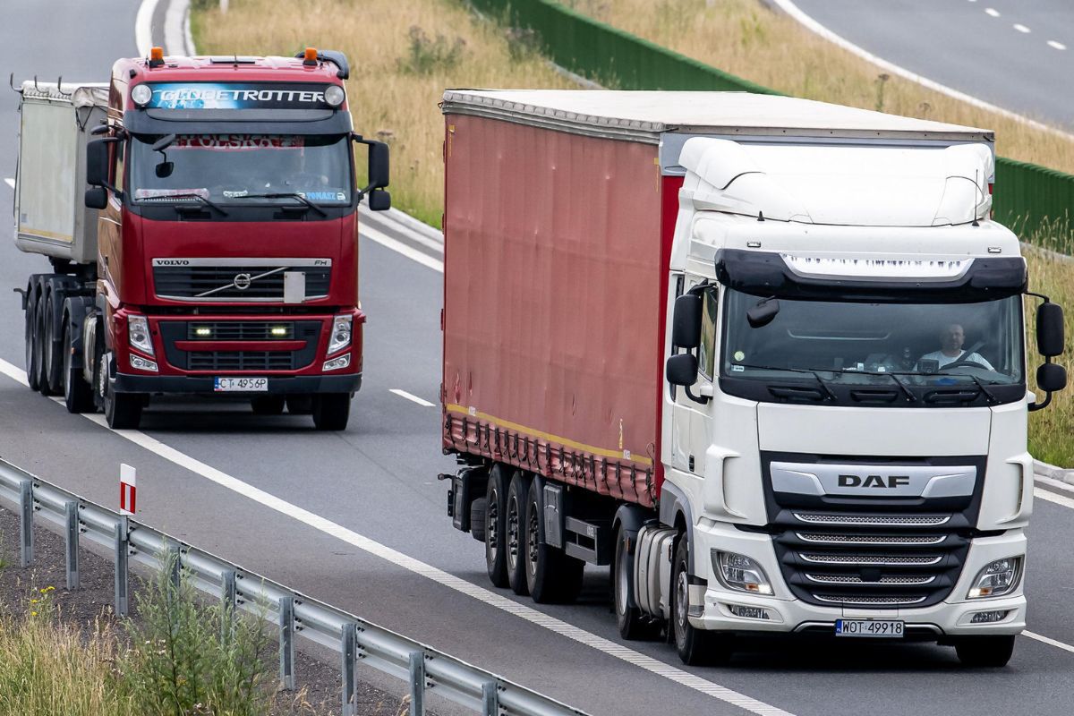 Polska firma znów ma kłopoty. Kierowcy ciężarówek strajkują na A5