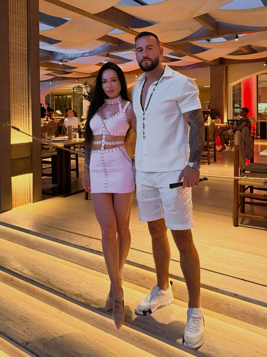 Sylwia Szostak na Ibizie z partnerem