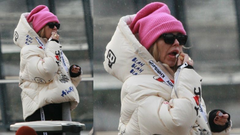 Sandra Kubicka spóźniła się na pociąg