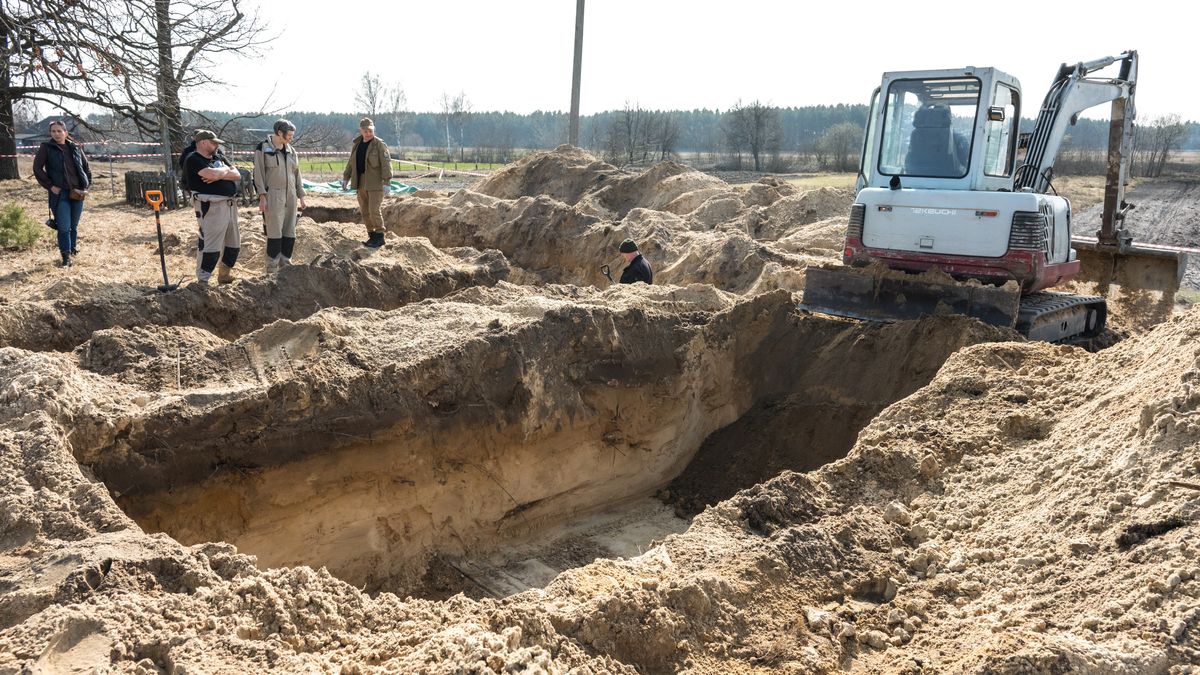 prace poszukiwawcze
Ugły, Wołyń